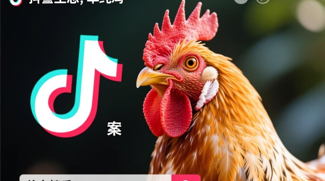抖音上怎么能搜到鸡