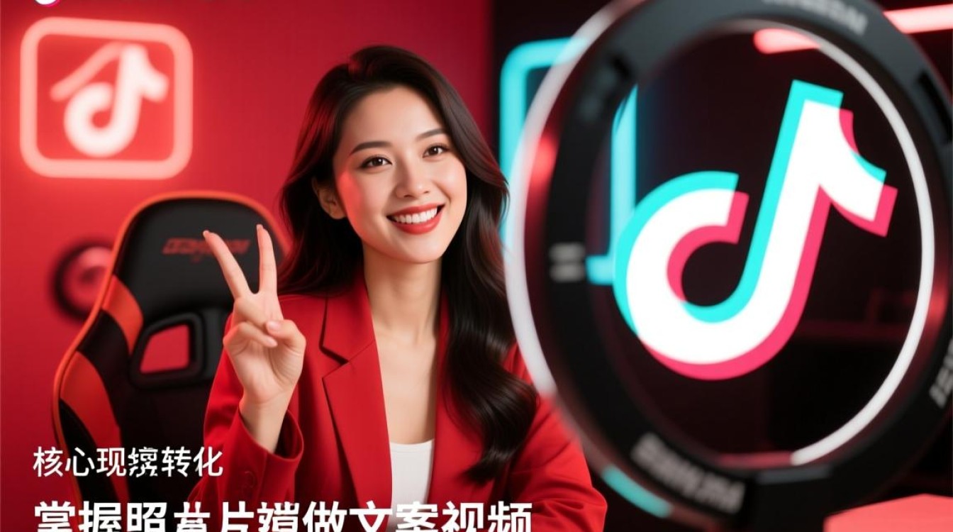 抖音照片怎么做文案视频