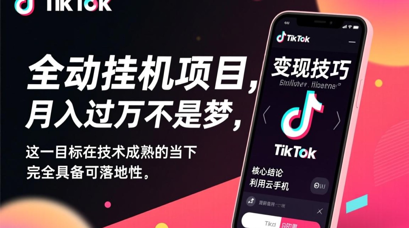 TikTok挂机项目怎么赚钱?全自动真的能月入过万吗? TikTok挂机项目怎么赚钱