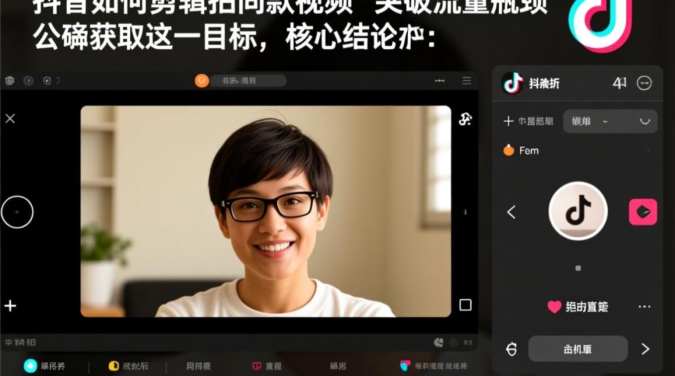 抖音怎么剪辑拍同款视频?如何突破流量瓶颈获取公域? 如何突破流量瓶颈获取公域