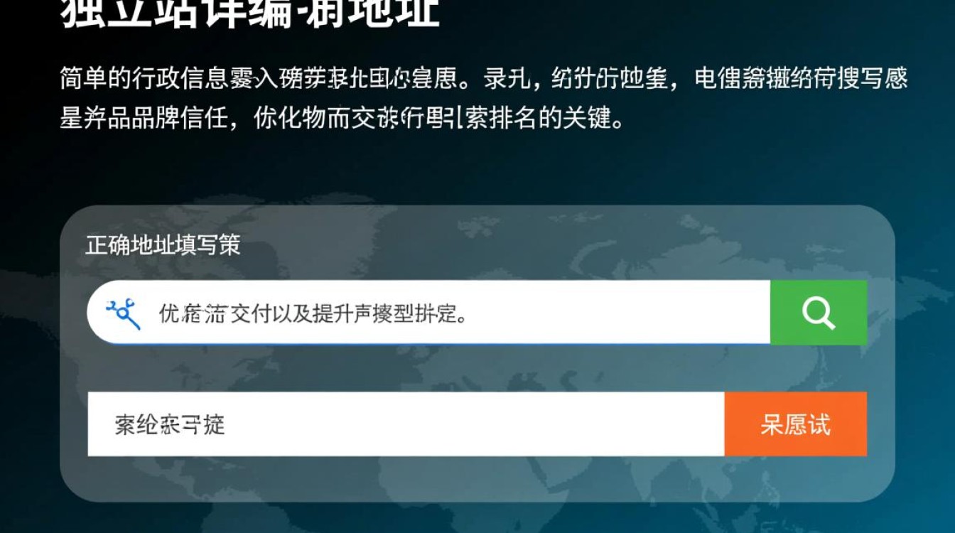 独立站详细地址怎么填写
