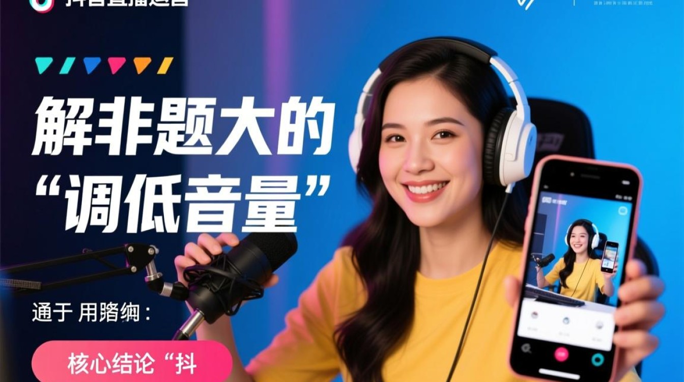抖音直播声音怎么变小