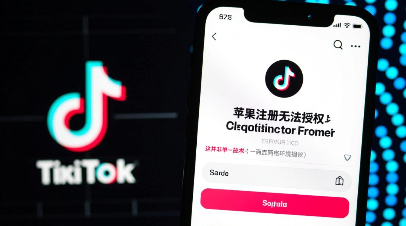 TikTok苹果注册无法授权怎么办