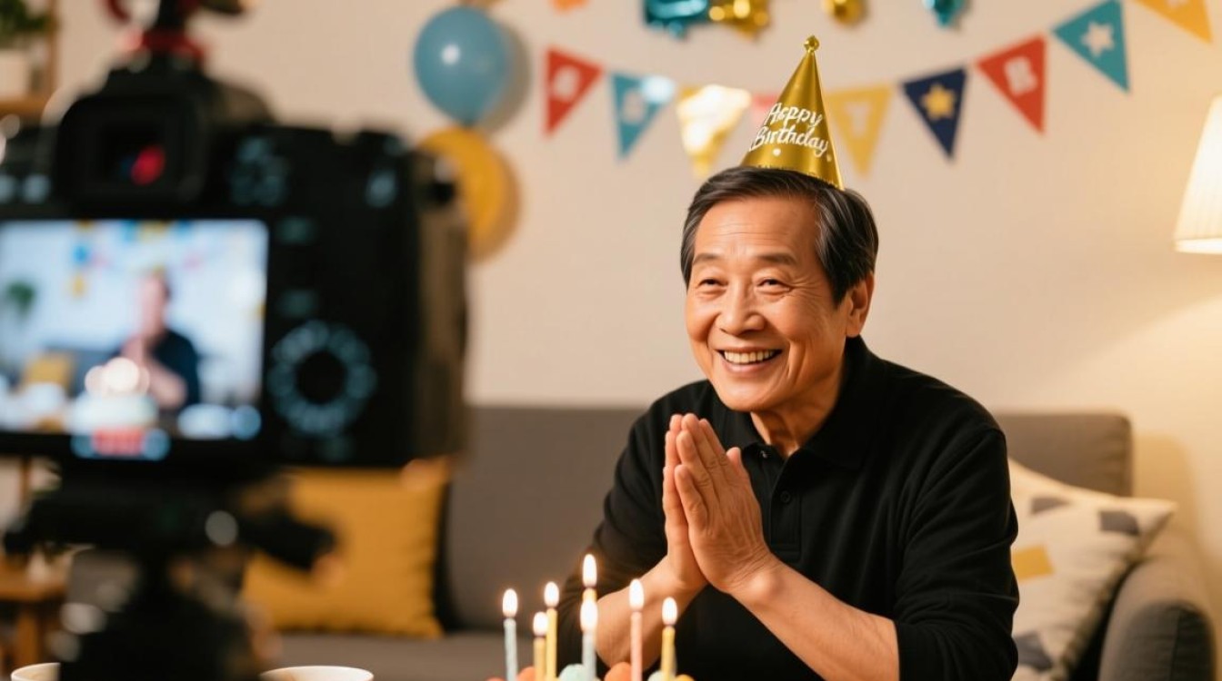 51岁生日抖音怎么拍的