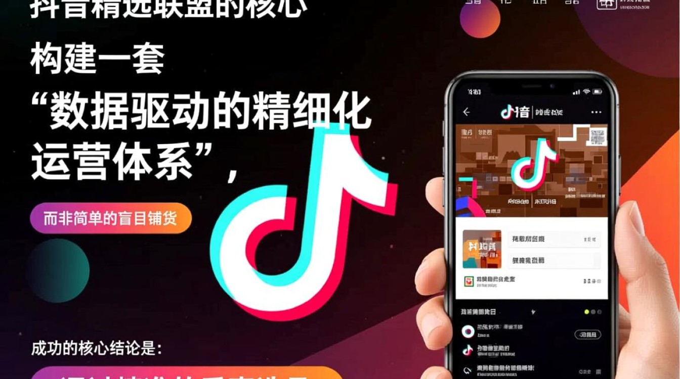 抖音精选联盟怎么运营