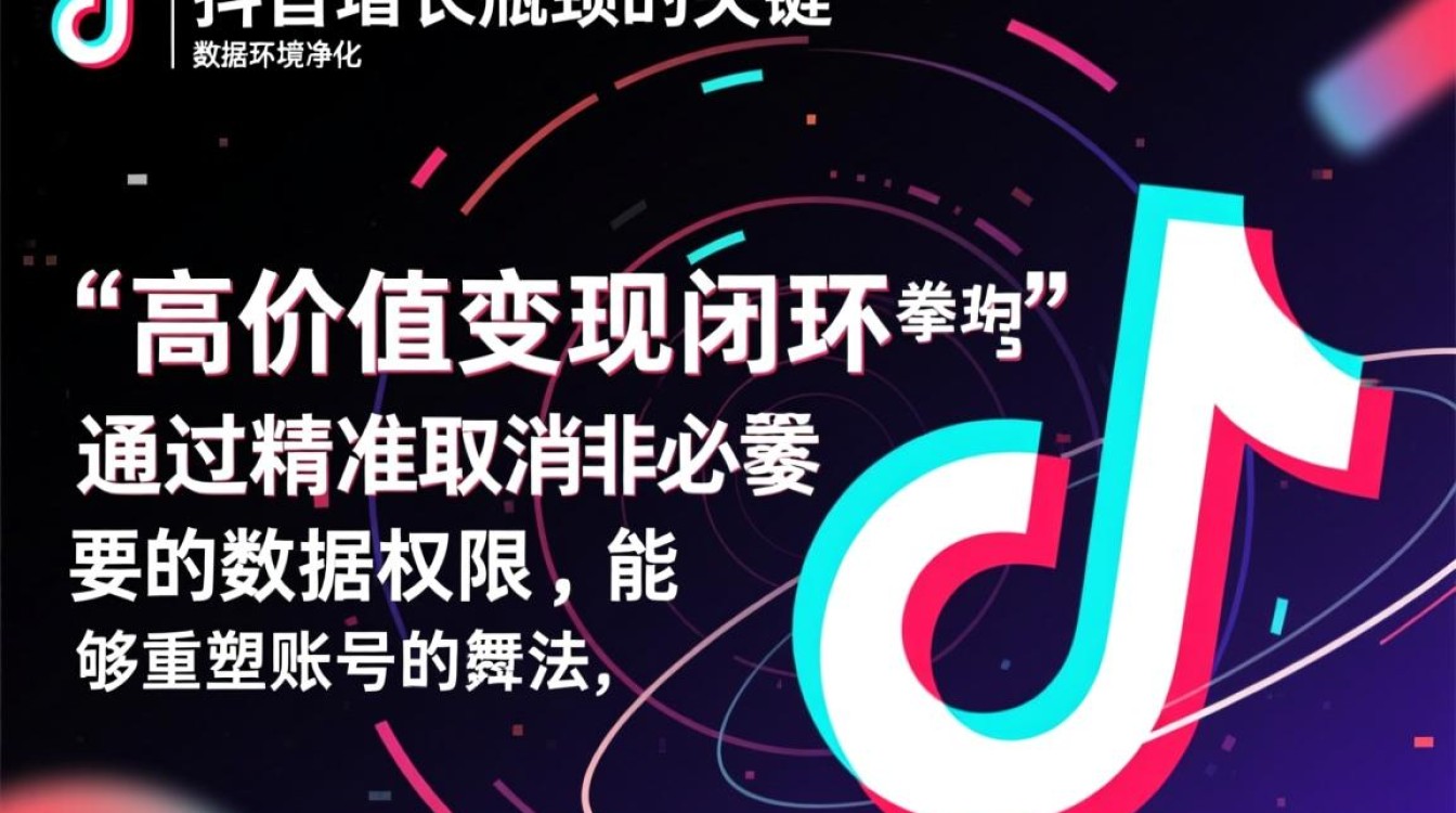 抖音数据权限怎么取消