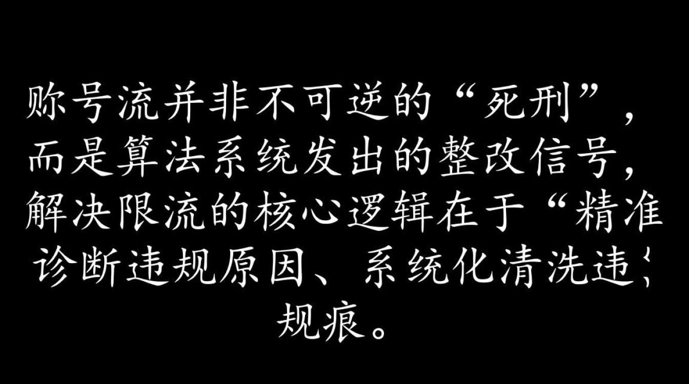 限流账号还能恢复变现吗