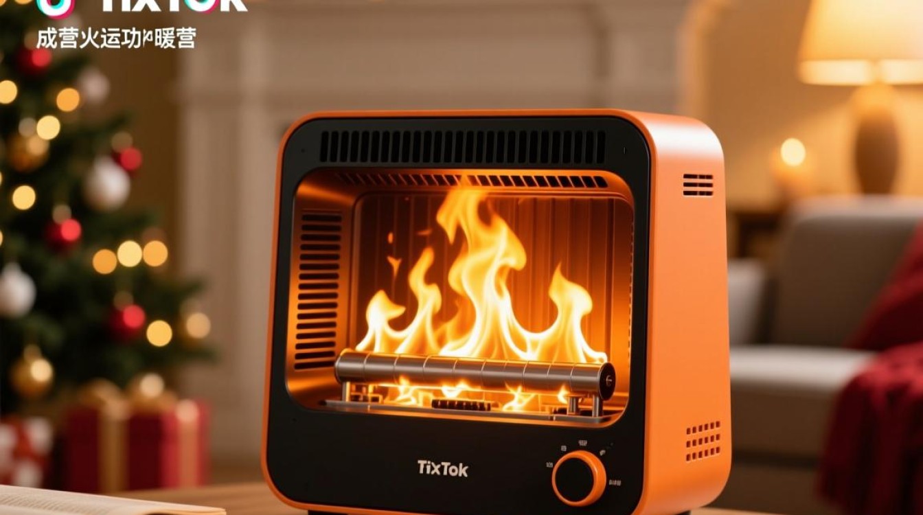 TikTok火焰暖风机怎么运营
