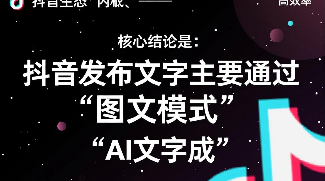 抖音是怎么发文字上去的