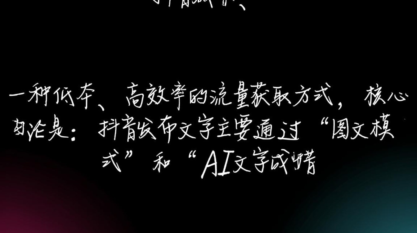 抖音是怎么发文字上去的