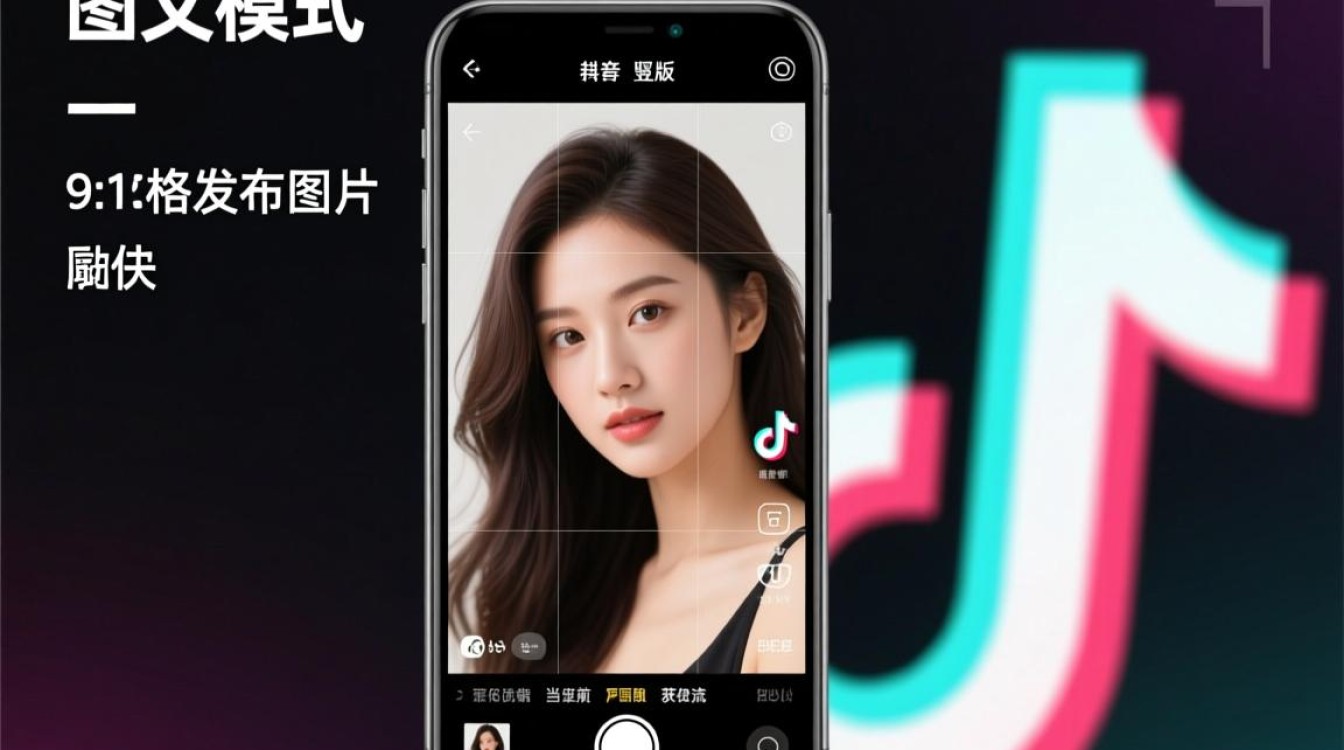抖音发布图片怎么变竖版