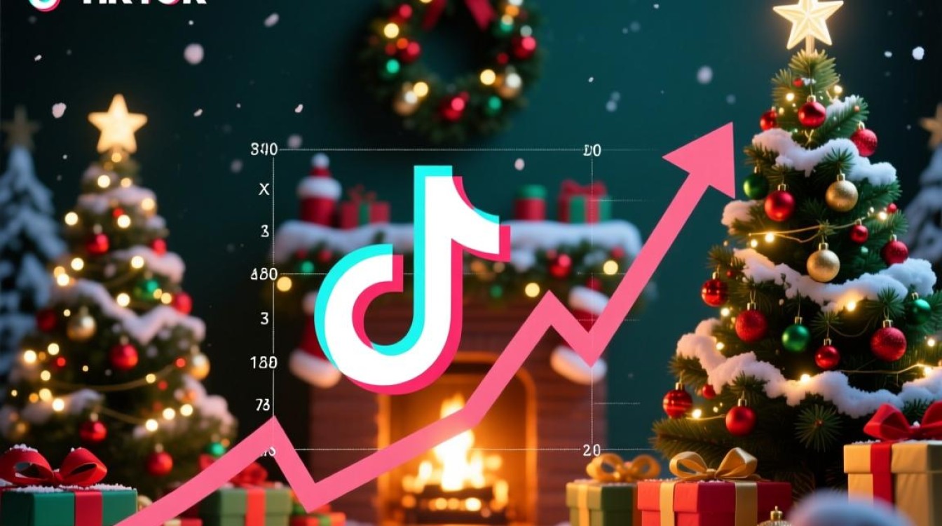 TikTok圣诞节女孩怎么涨粉