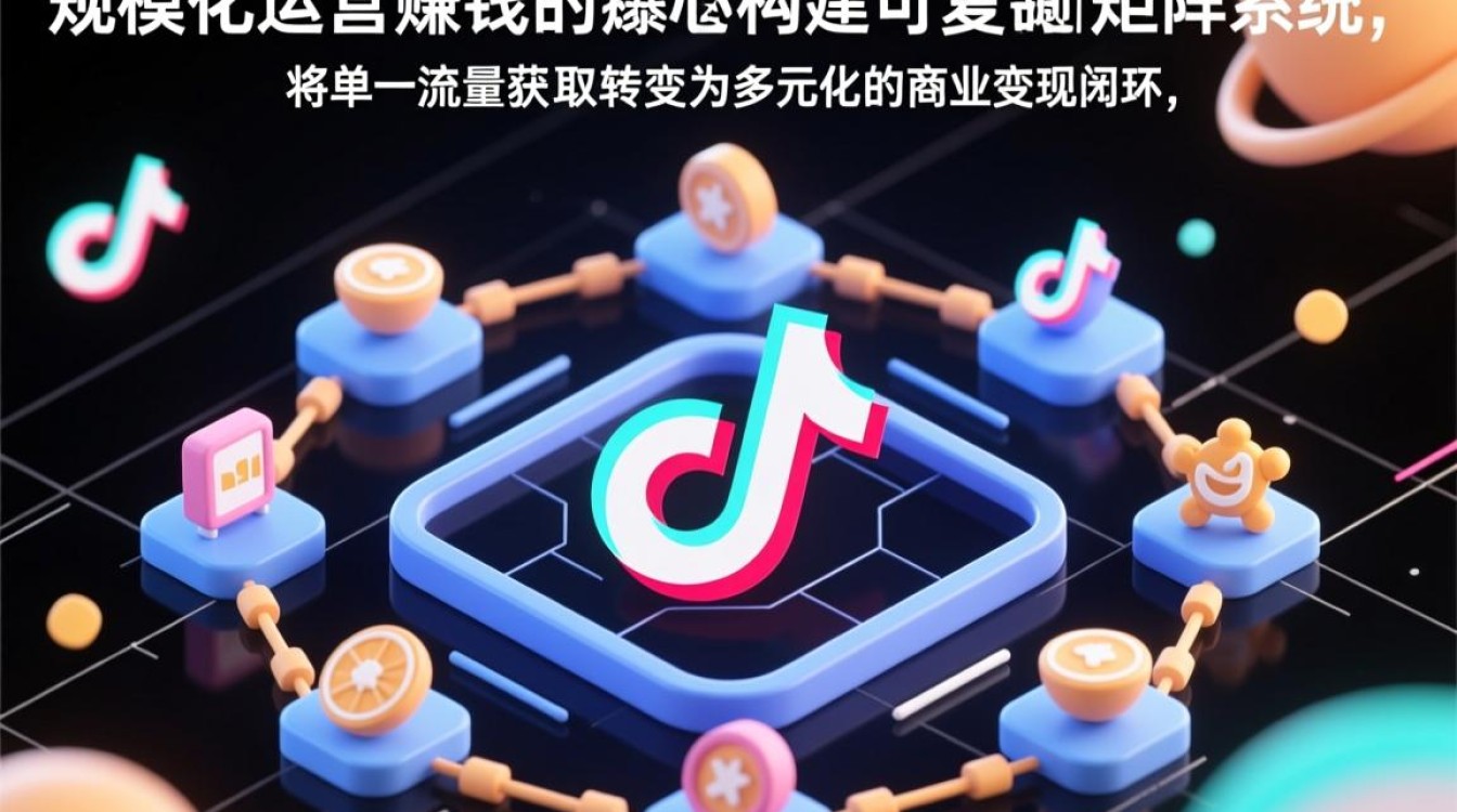 抖音规模化运营怎么赚钱