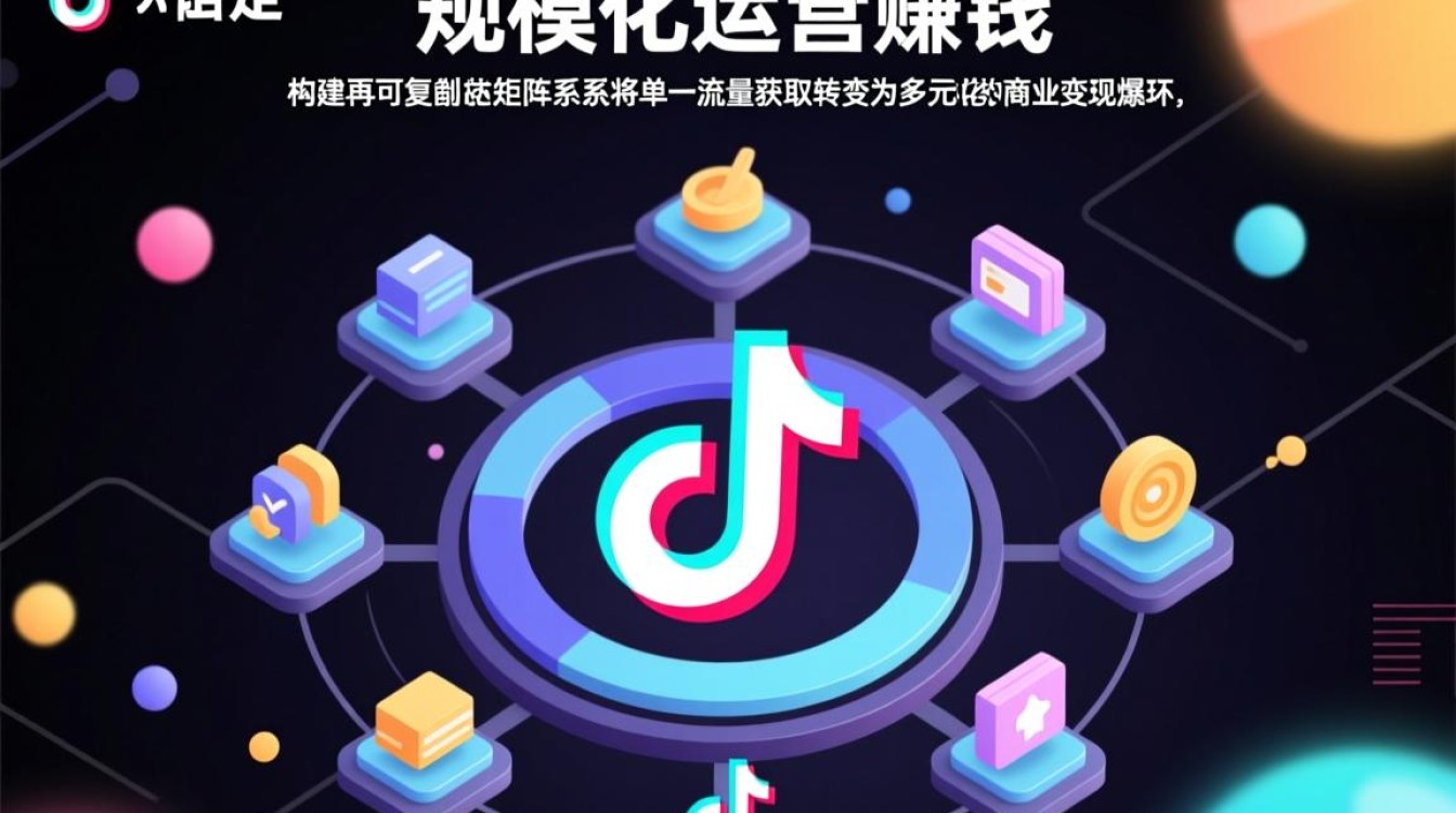 抖音规模化运营怎么赚钱