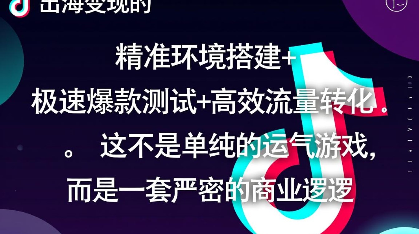 TikTok开一枪出海怎么变现