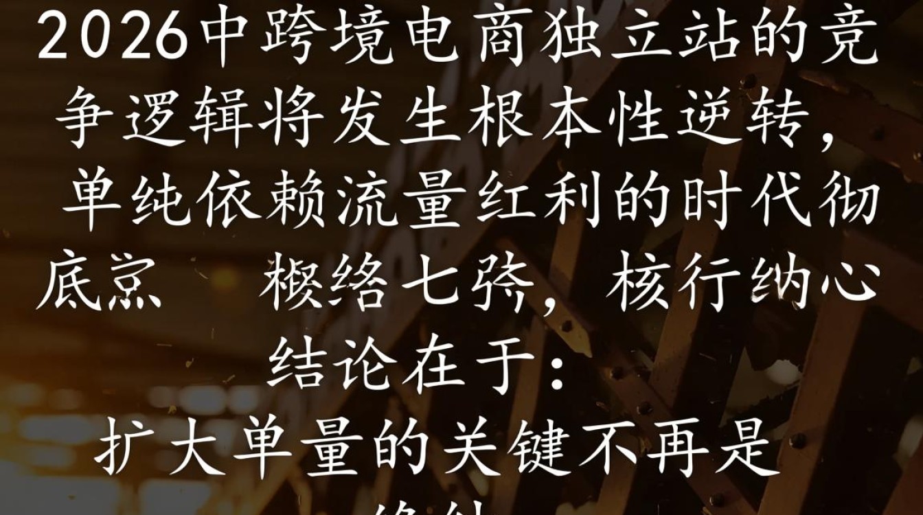 独立站怎么扩大单量,2026年独立站怎么做? 2026年独立站怎么做