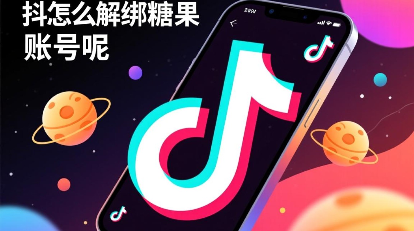 抖音怎么解绑糖果账号呢