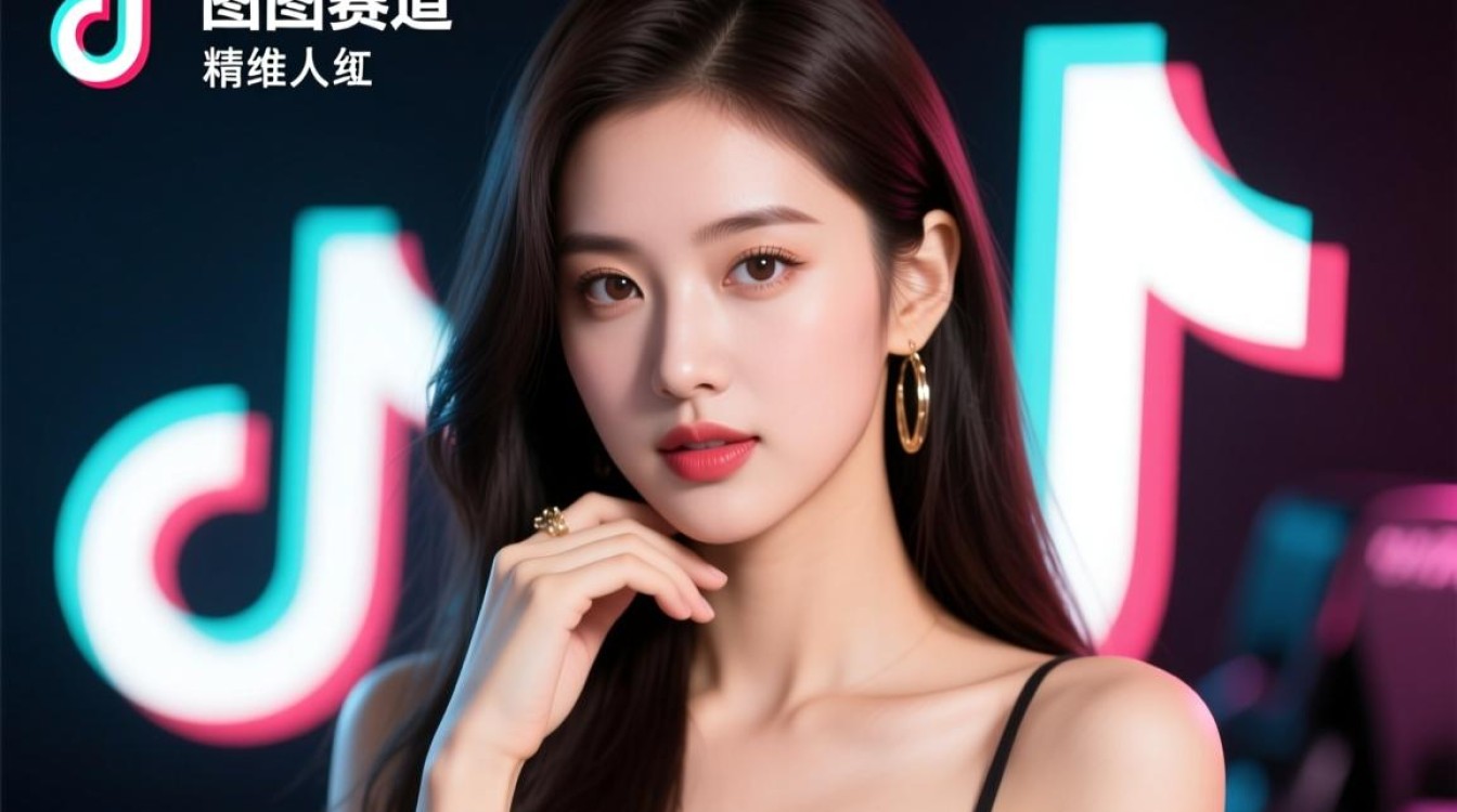 TikTok女网红图文怎么做