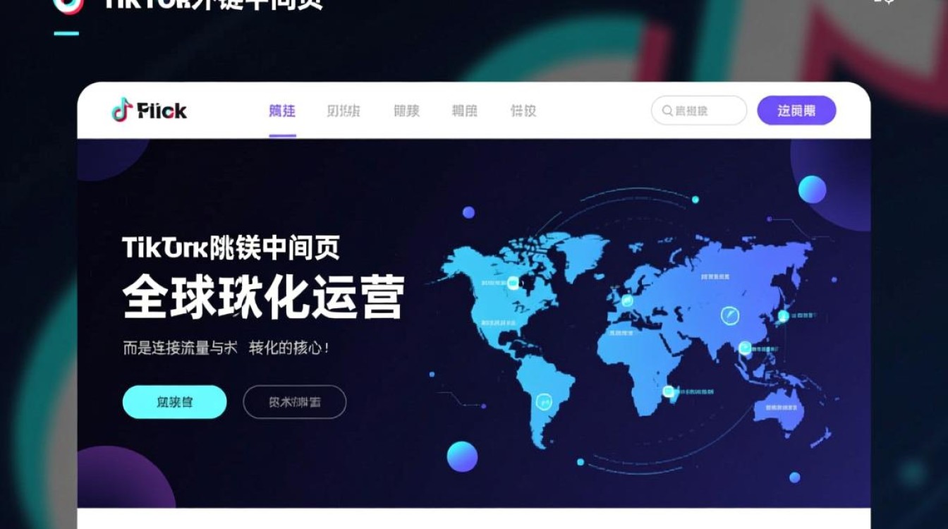 TikTok外链中间页怎么做