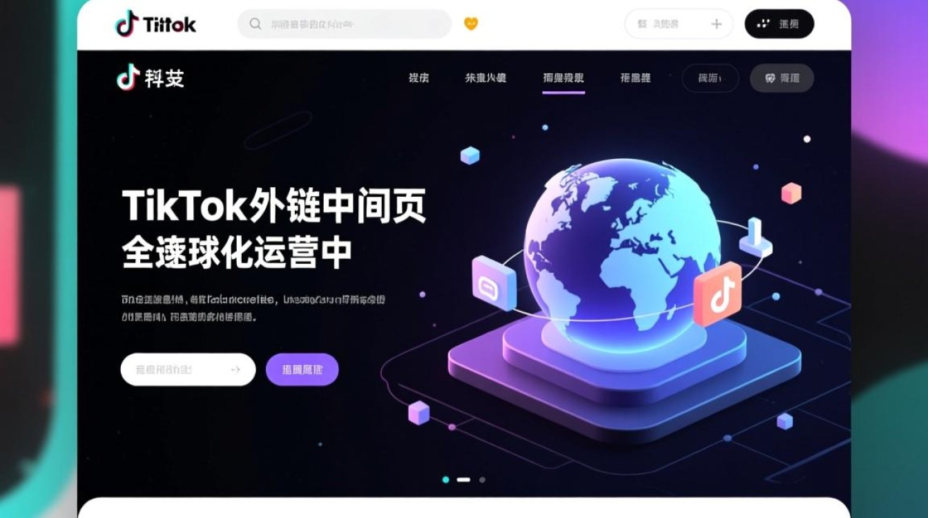 TikTok外链中间页怎么做