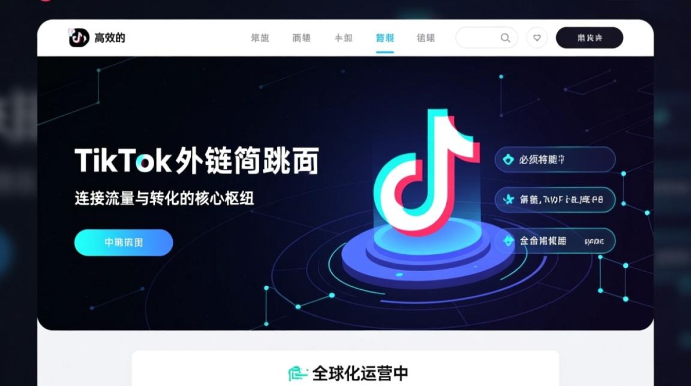 TikTok外链中间页怎么做