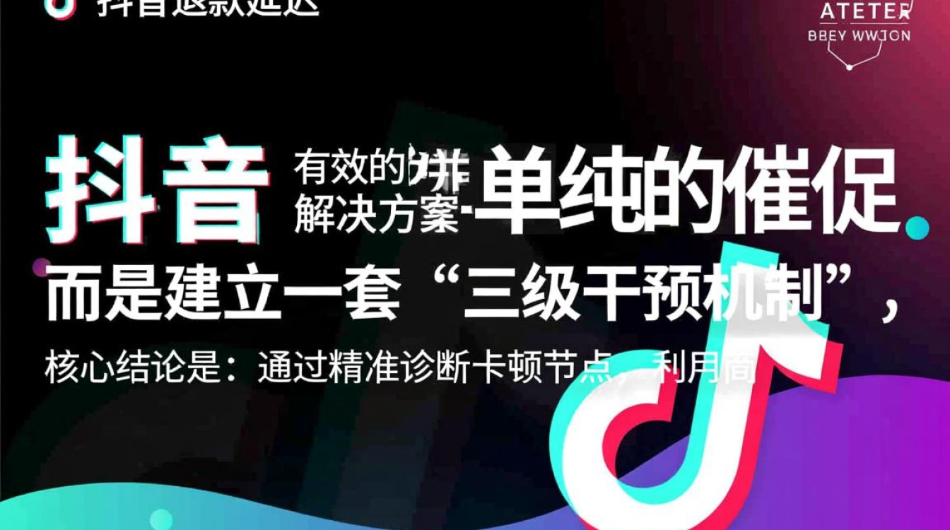 抖音退款迟迟不退怎么办