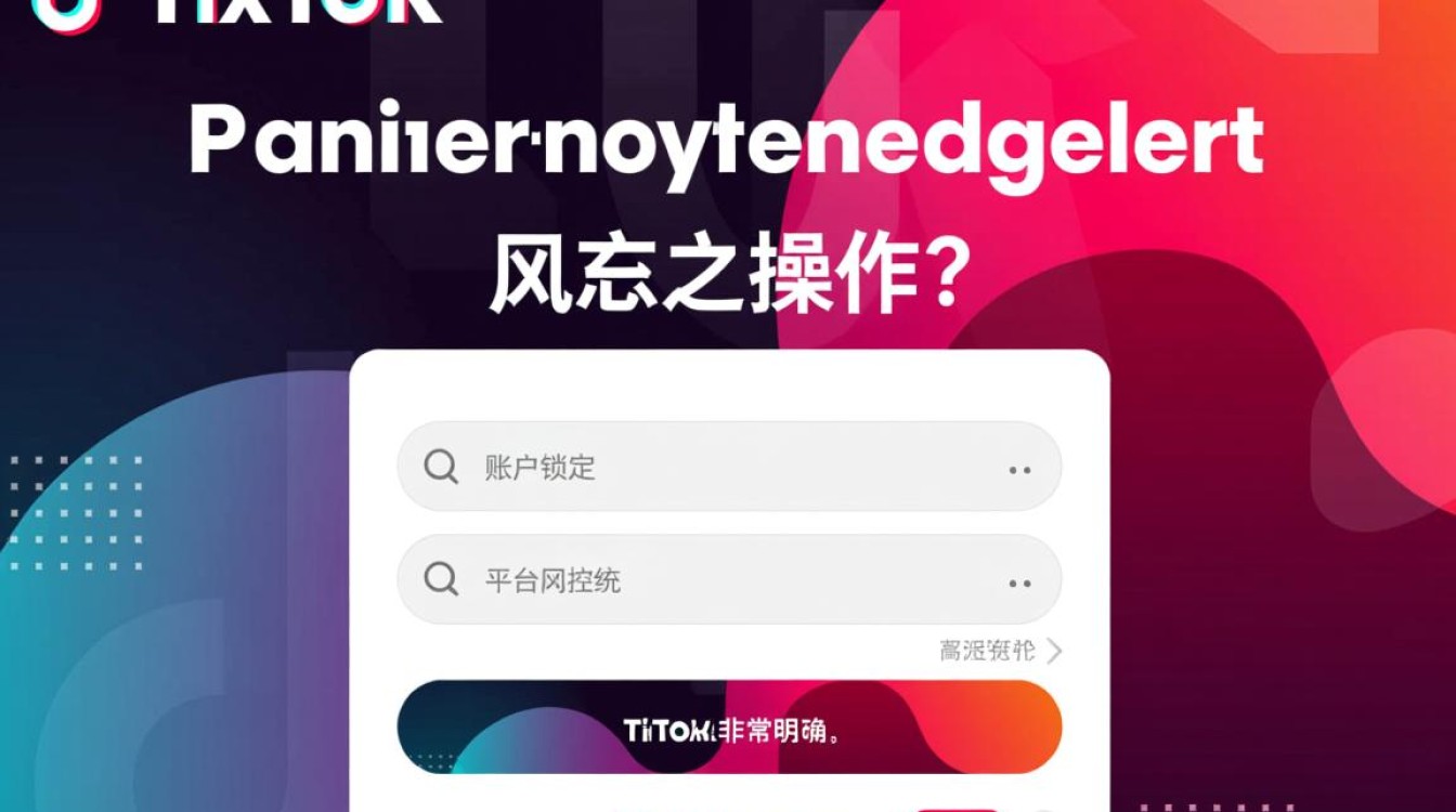TikTok登录显示账户锁定怎么办