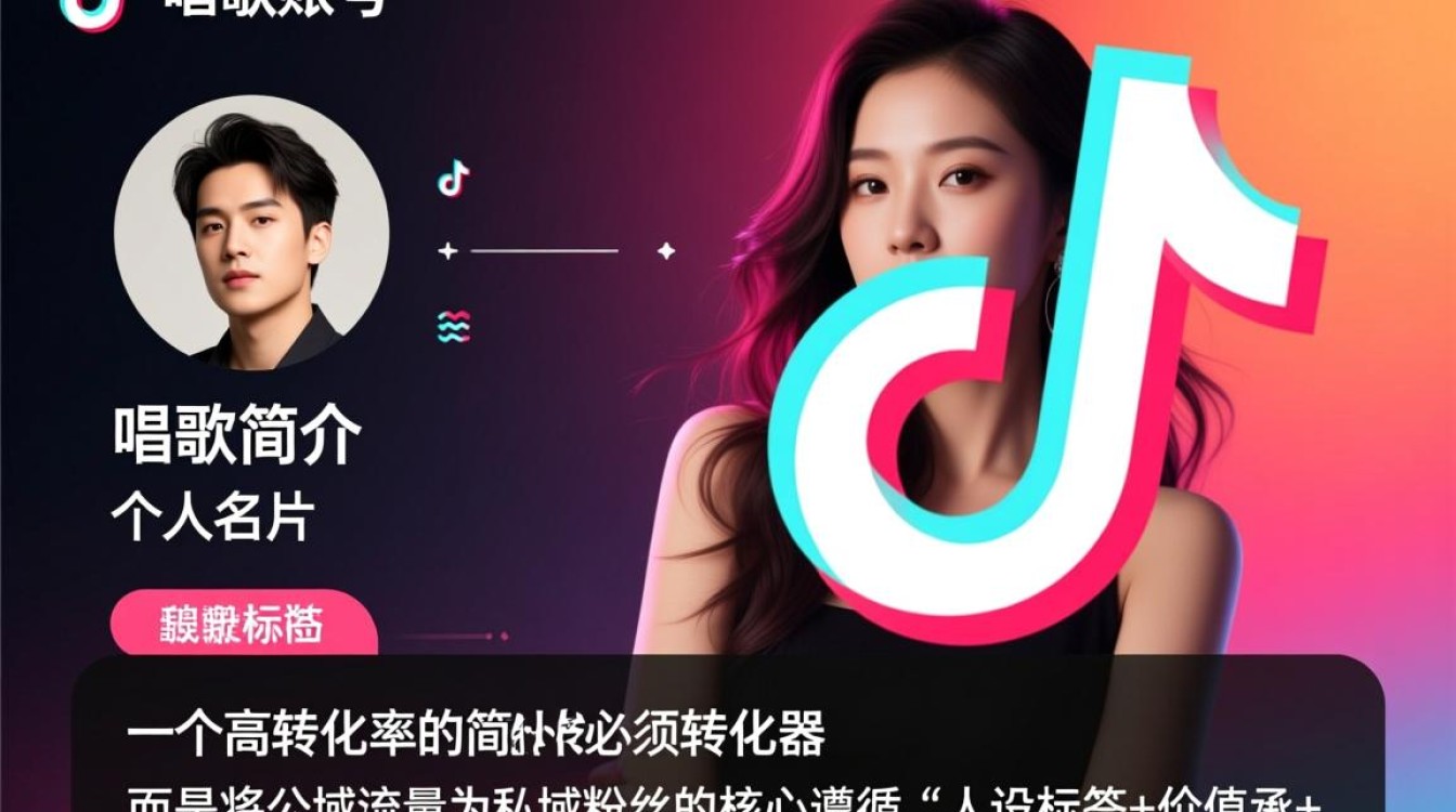 抖音唱歌账号简介怎么写