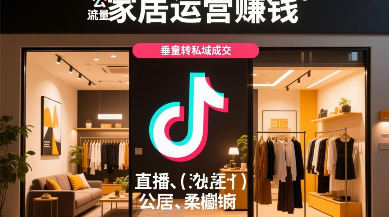 抖音家居运营怎么赚钱