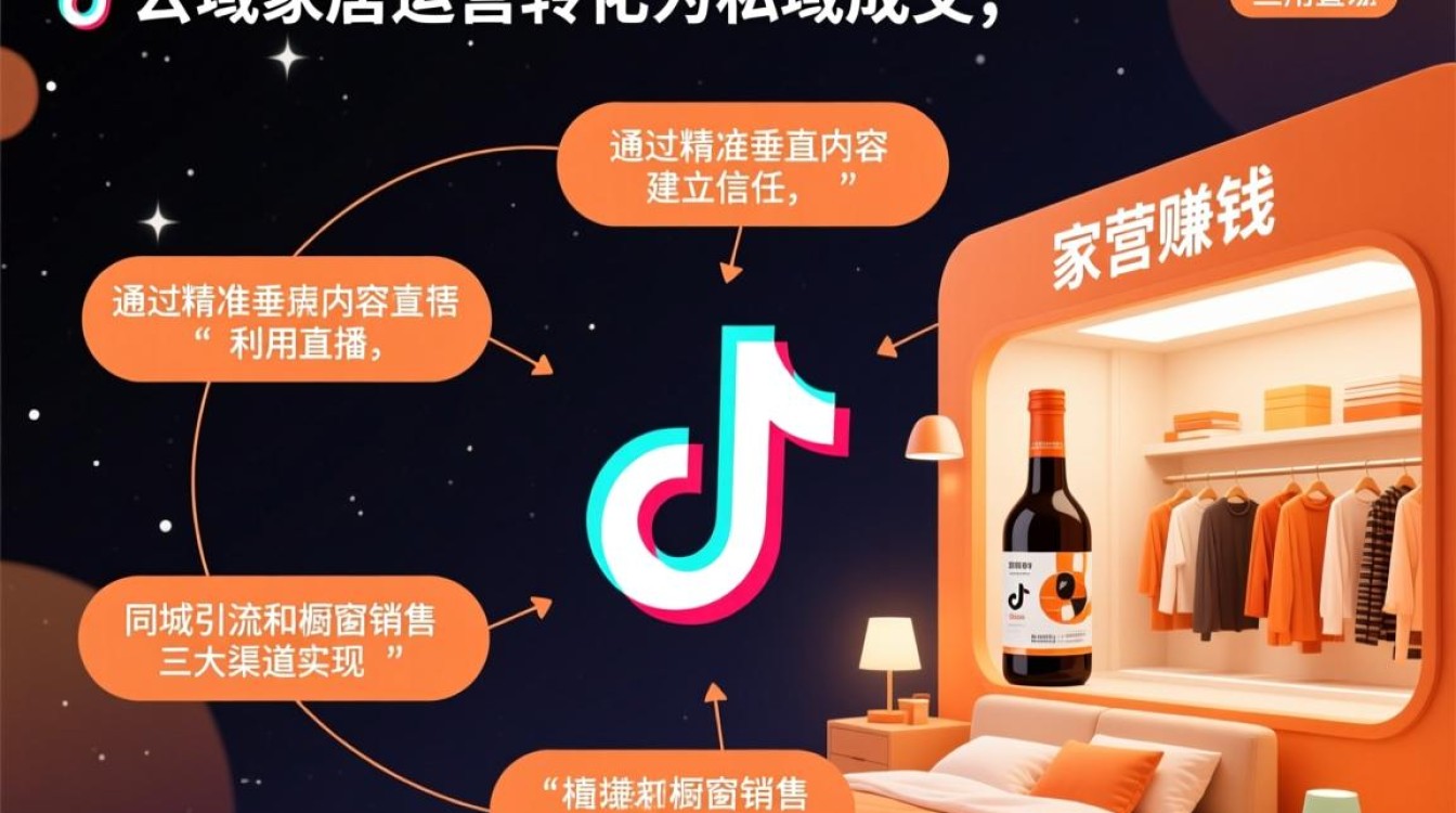 抖音家居运营怎么赚钱