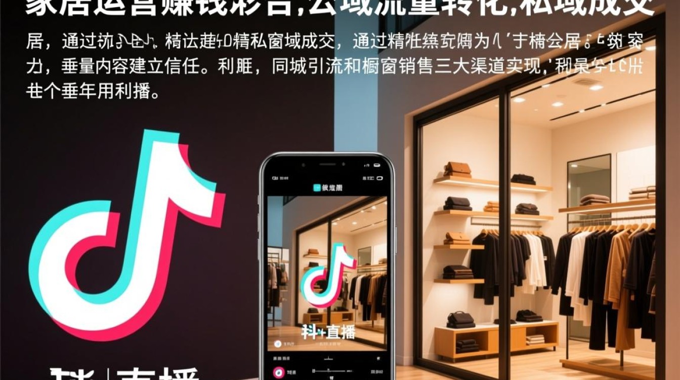 抖音家居运营怎么赚钱