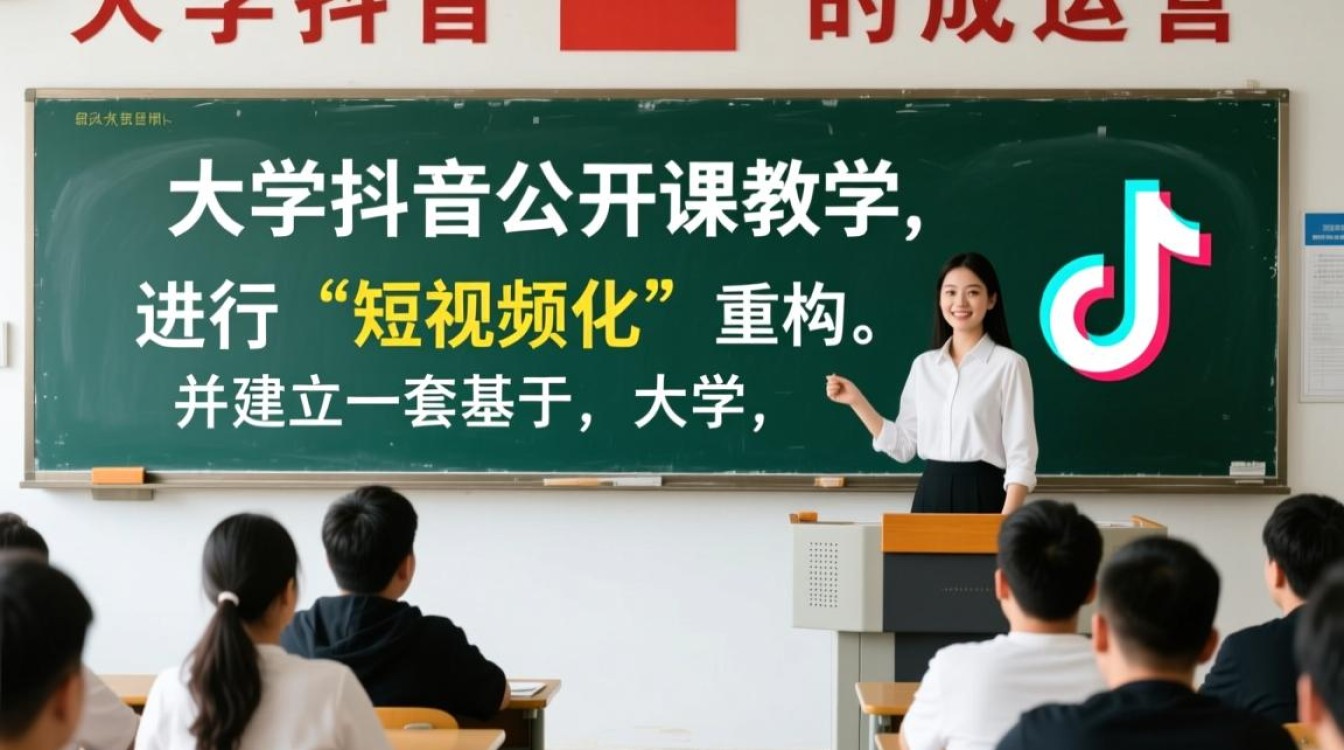 大学抖音公开课怎么上
