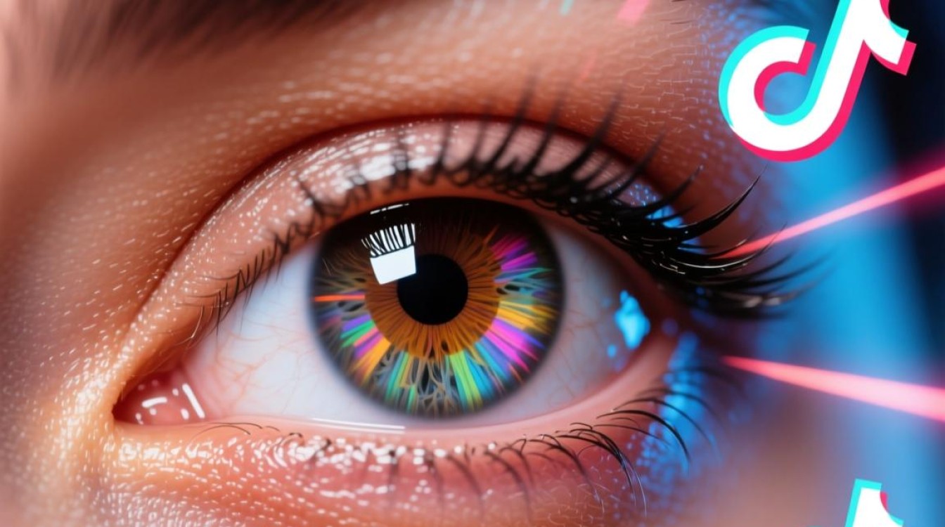 抖音怎么让眼睛变颜色的