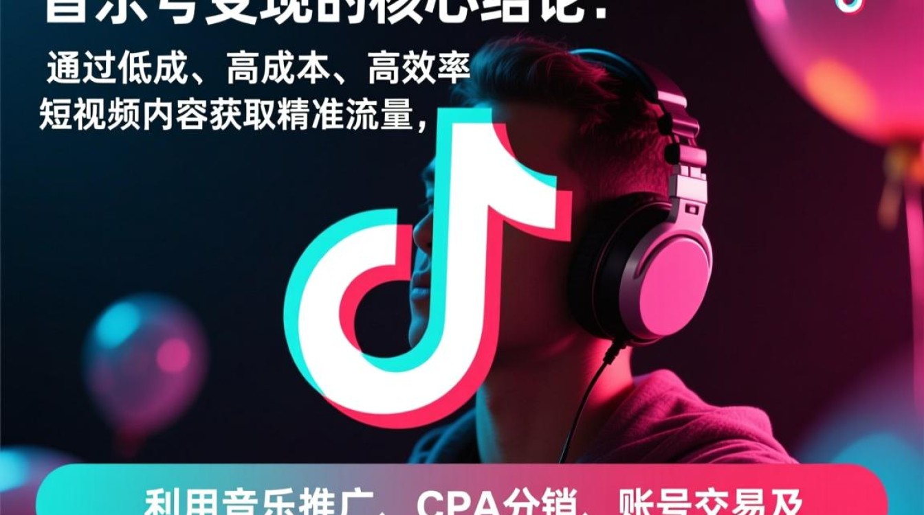 TikTok音乐号如何变现,新手怎么赚钱 TikTok音乐号如何变现