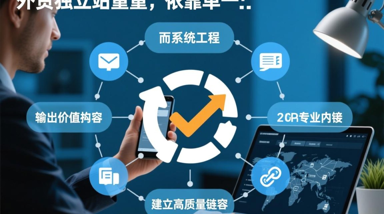 外贸独立站怎么提升权重