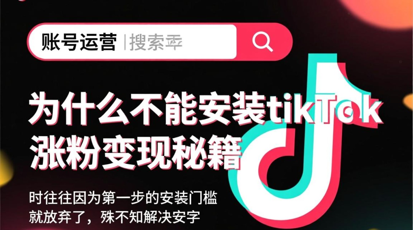 为什么不能安装TikTok