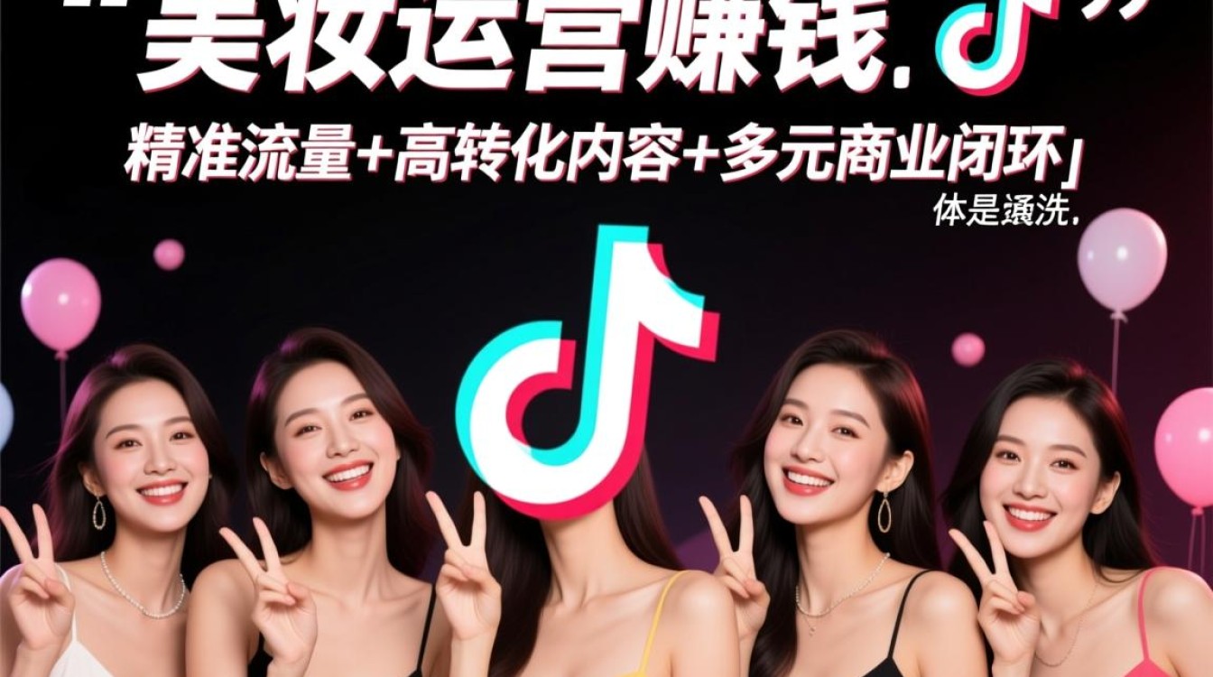 抖音美妆运营怎么赚钱