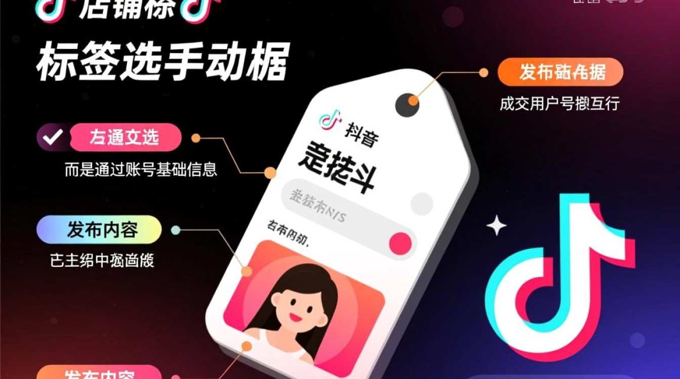 抖音怎么给店铺打标签啊