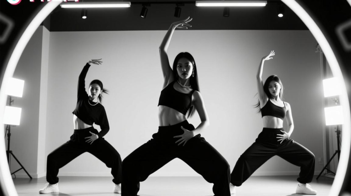 抖音直播单色舞蹈怎么弄