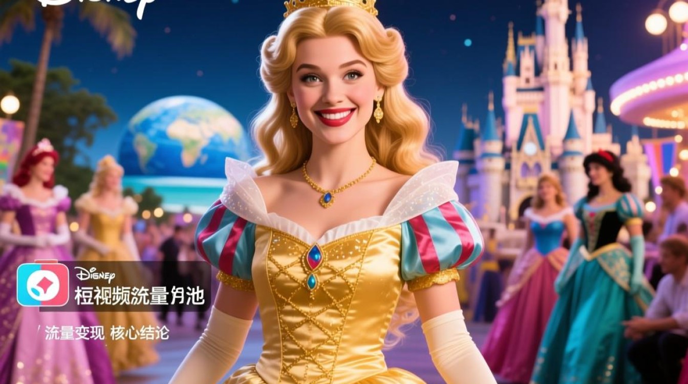 TikTok迪士尼公主变装怎么做