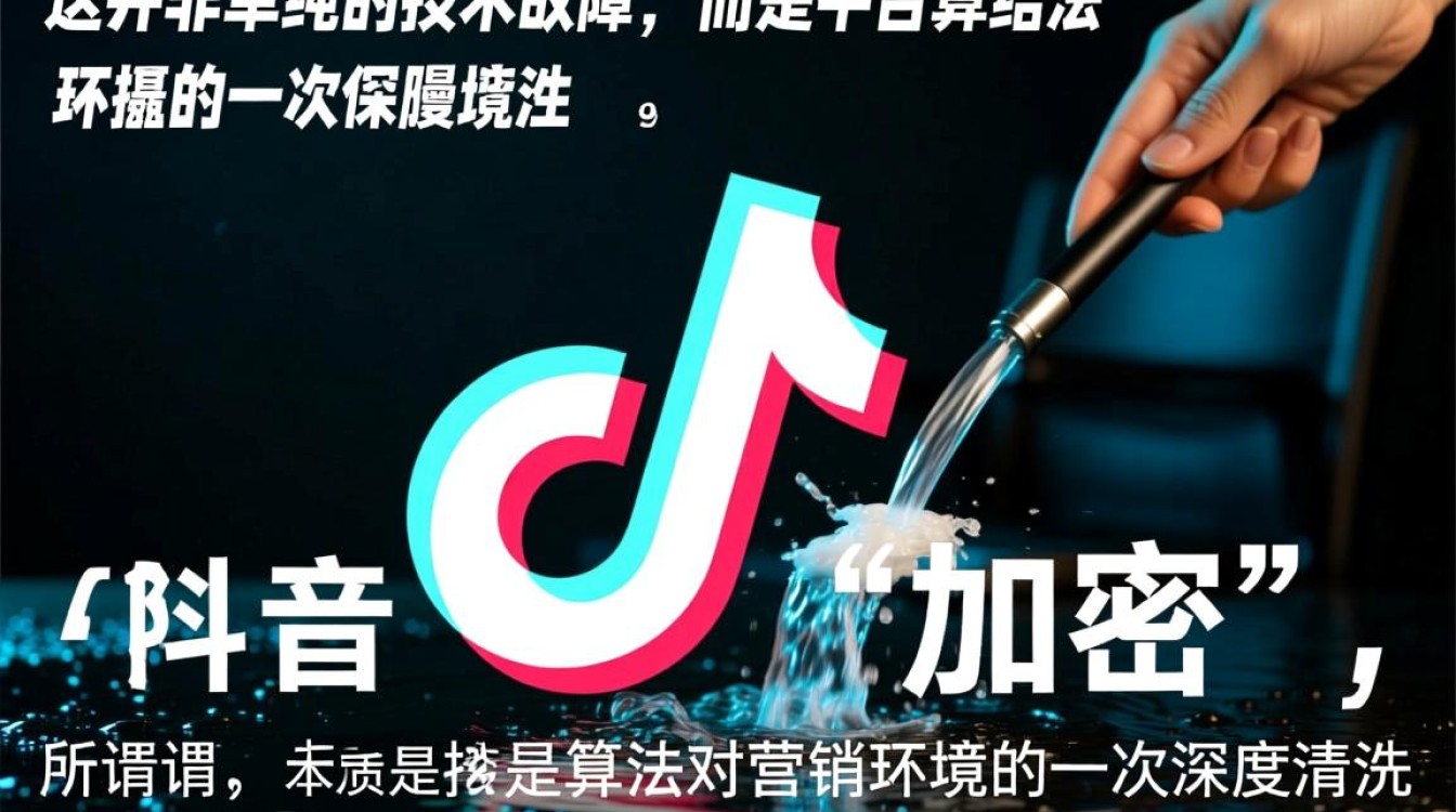 抖音突然加密了怎么回事