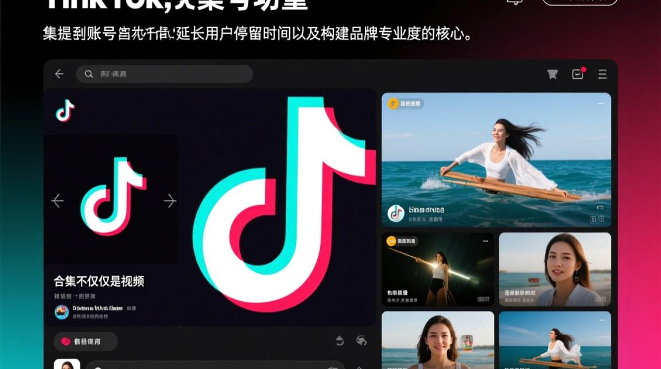 TikTok怎么做合集