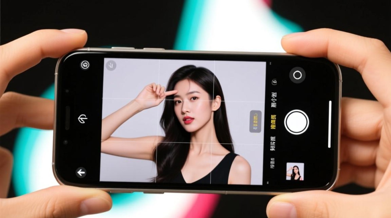 拍抖音怎么用小屏幕手机