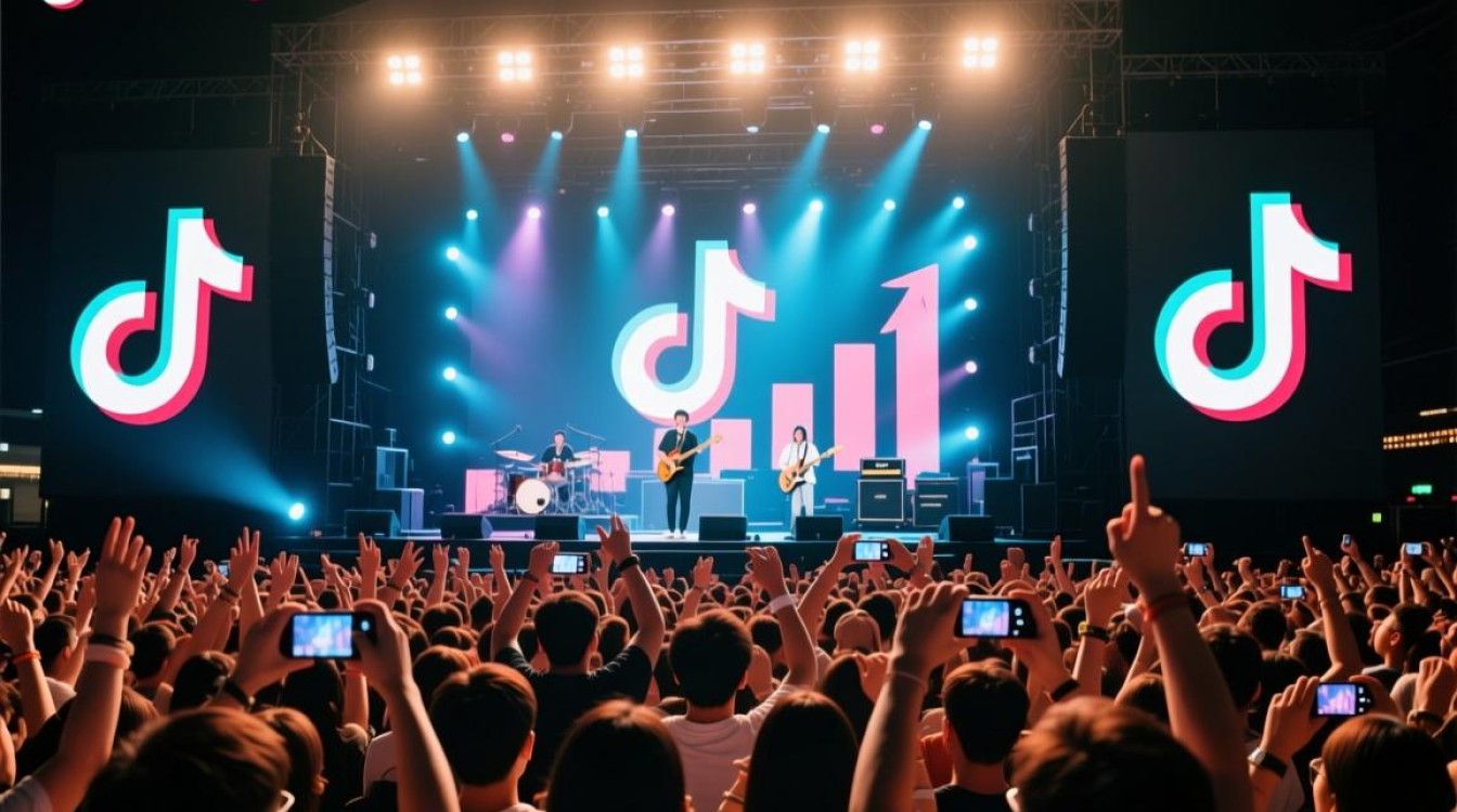 TikTok演唱会直播怎么涨粉