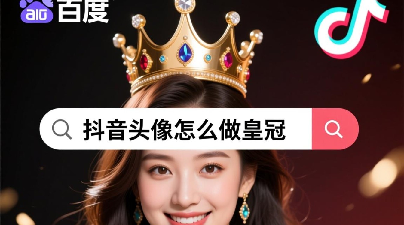 抖音头像怎么做皇冠的