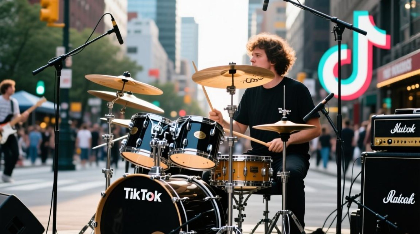 街头架子鼓TikTok爆款怎么火