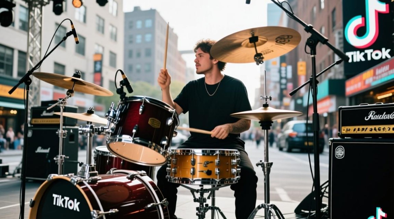 街头架子鼓TikTok爆款怎么火