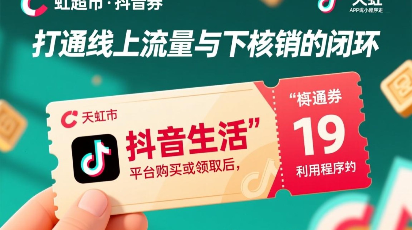 天虹超市抖音券怎么使用