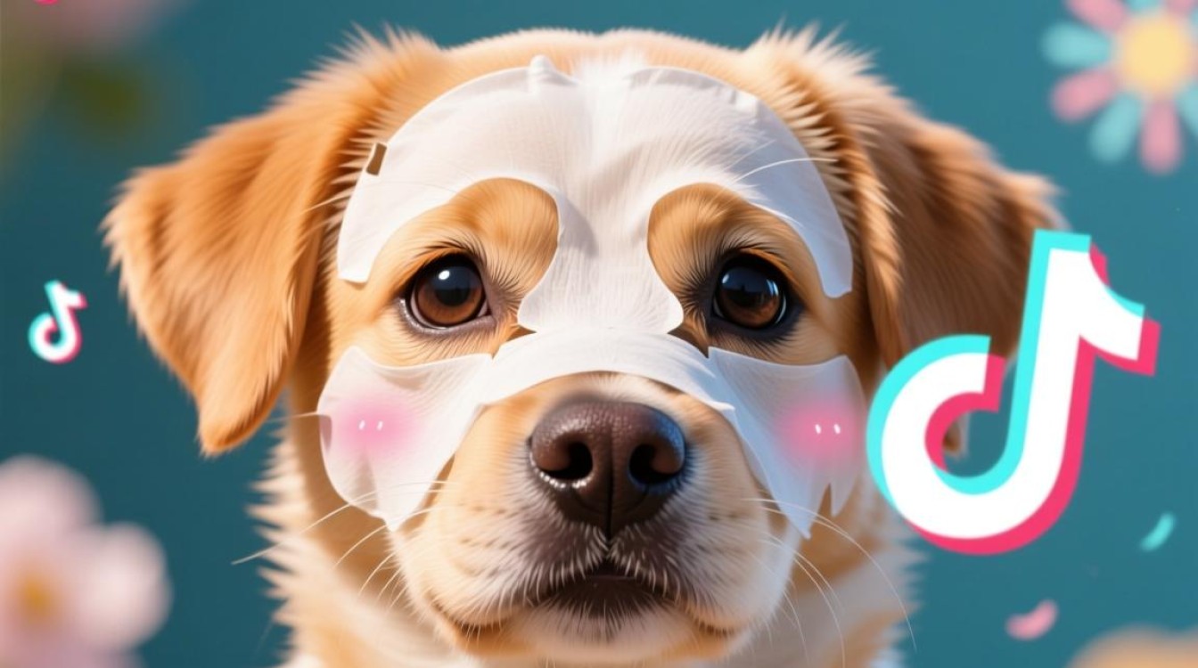 抖音小狗面膜特效怎么弄