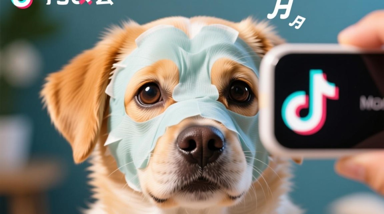 抖音小狗面膜特效怎么弄